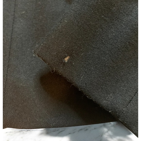 Vintage Pendleton Wool Blazer Jacket Black Size 12 Single Breasted Button Blazer - Picture 8 of 8